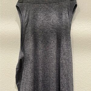 Athleta Gray Relaxed Muscle Tee